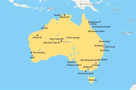25 Best Places to Visit in Australia (+Map) .